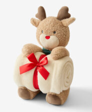 Kocyk niemowlęcy z pluszakiem