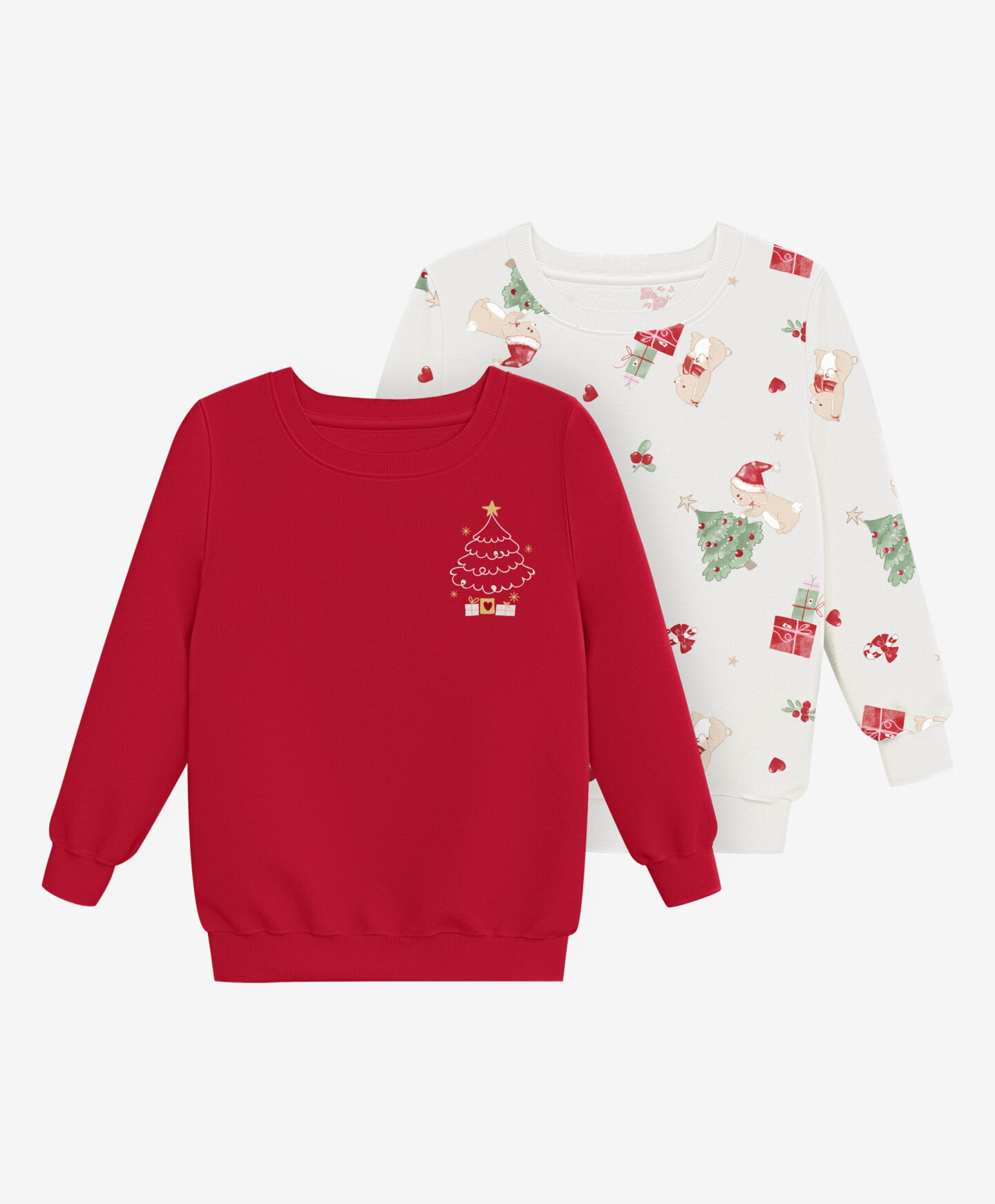 set felpe natalizie da neonata