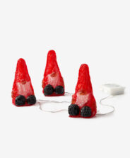 luci led a forma di babbo natale