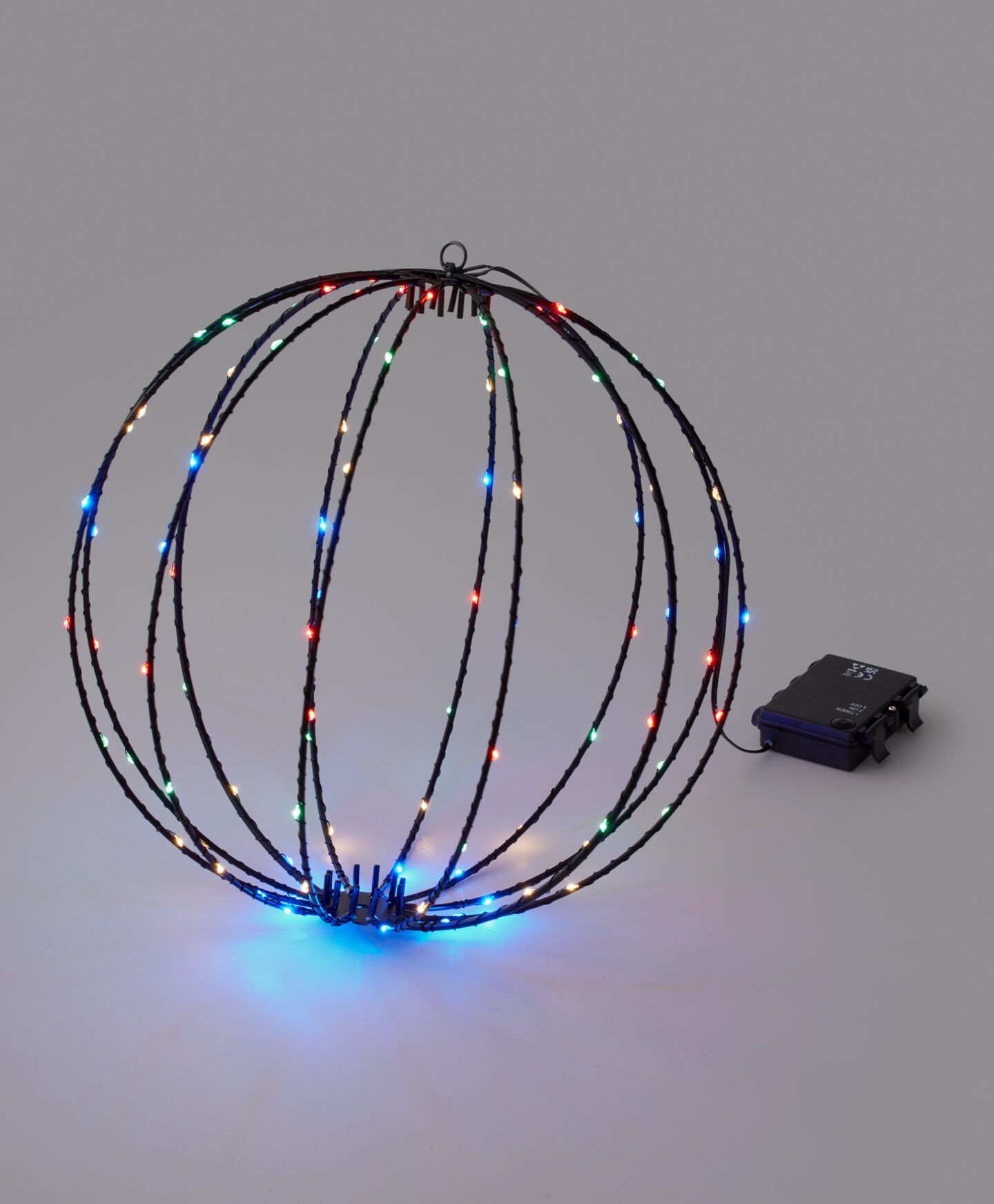 sfera led luminosa natalizia