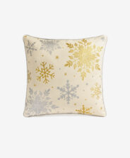 federa con fiocco di neve dorato