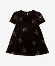 Sukienka dziewczęca z gwiazdkami
