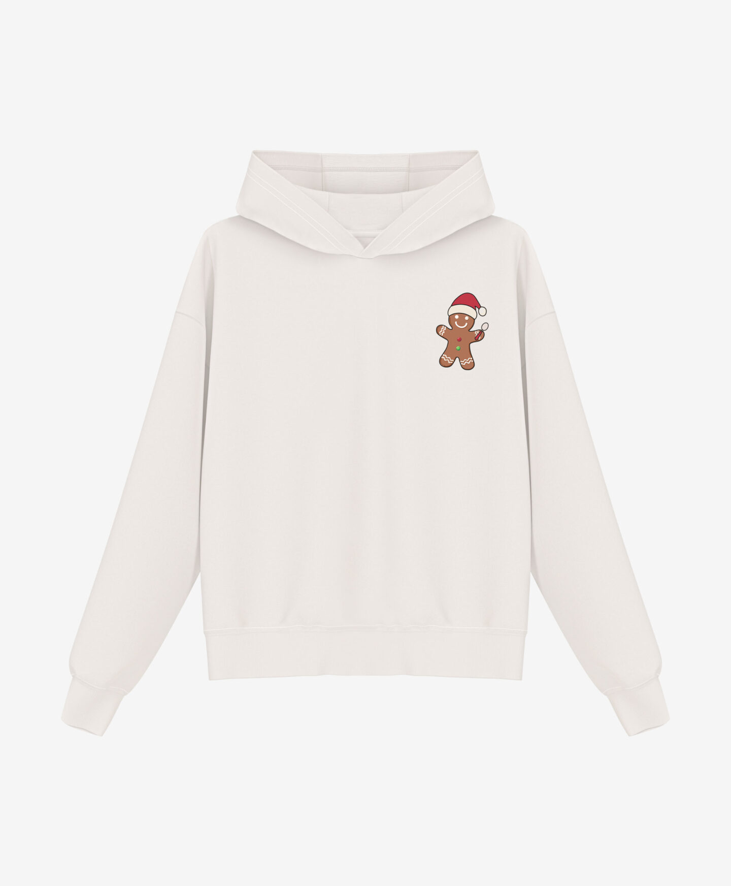 felpa natalizia bianca ragazza