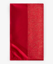 Zestaw obrus i bieżnik czerwony