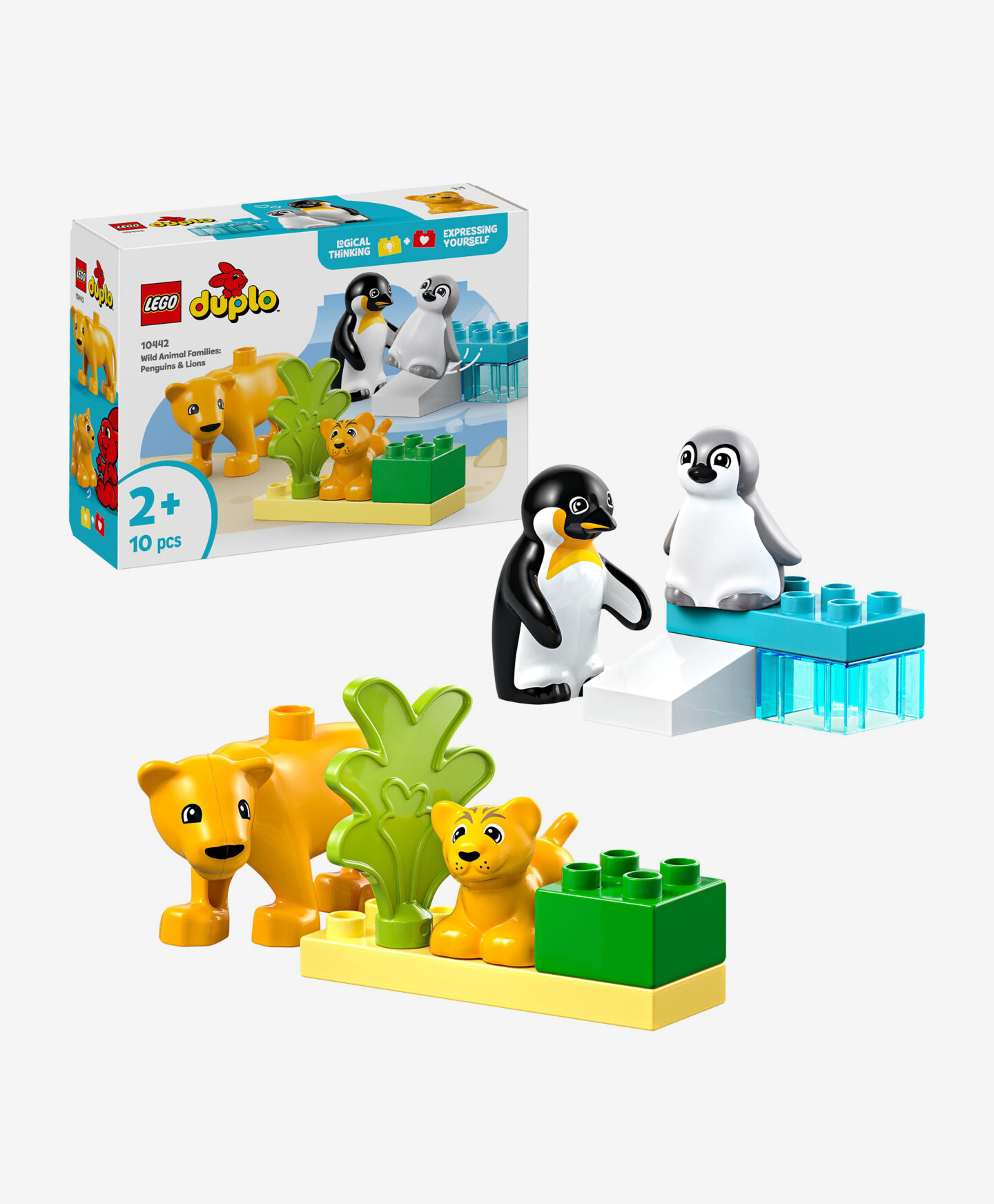 set lego® duplo® animali selvaggi