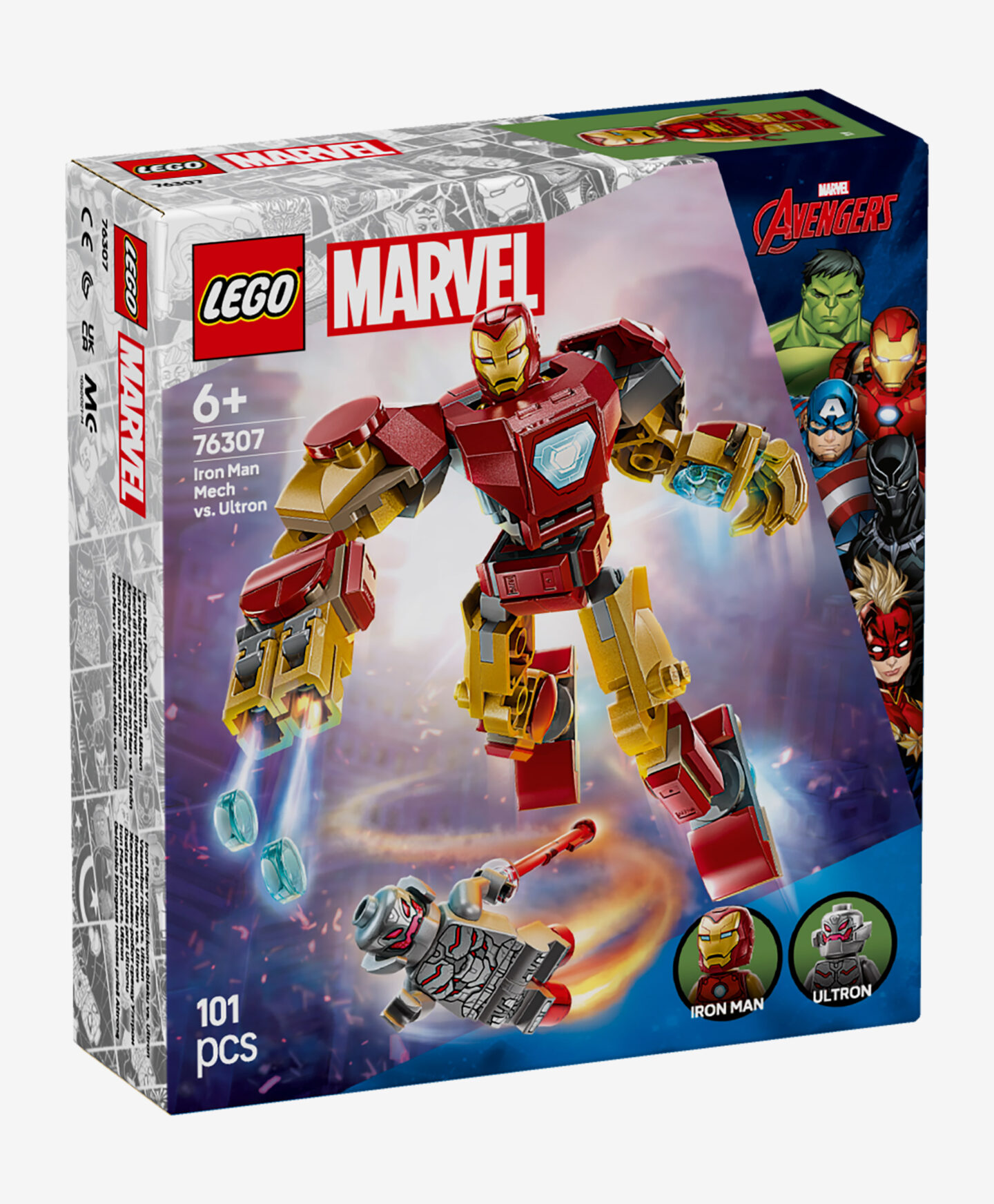 lego marvel iron man vs. ultron