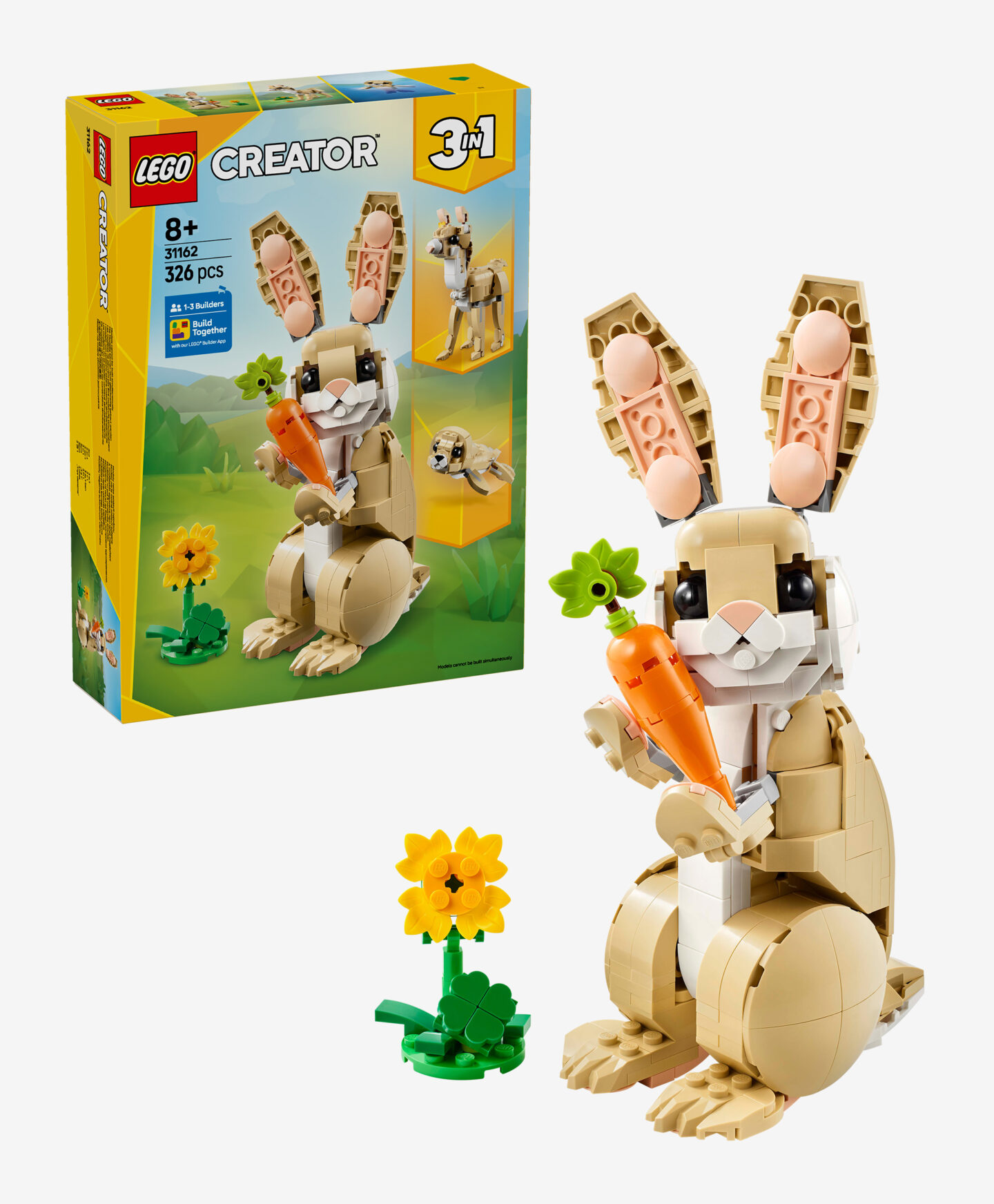 set lego creator coniglietto 3in1