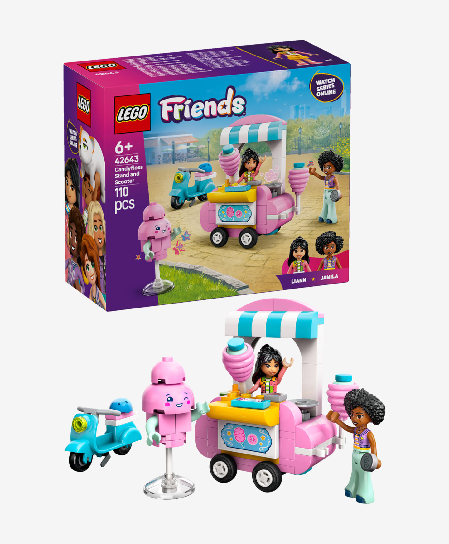 set lego friends carretto dolci