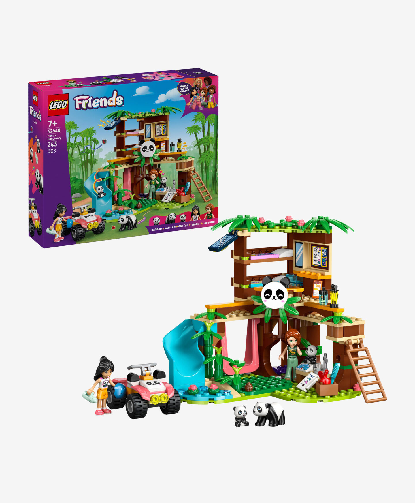 set lego friends rifugio panda