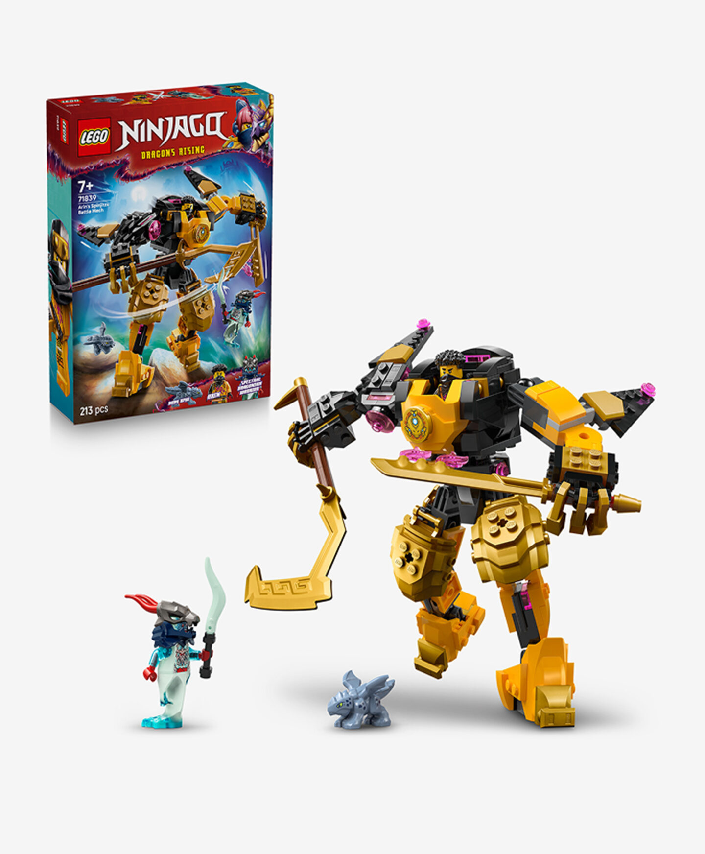 set lego ninjago mech di arin