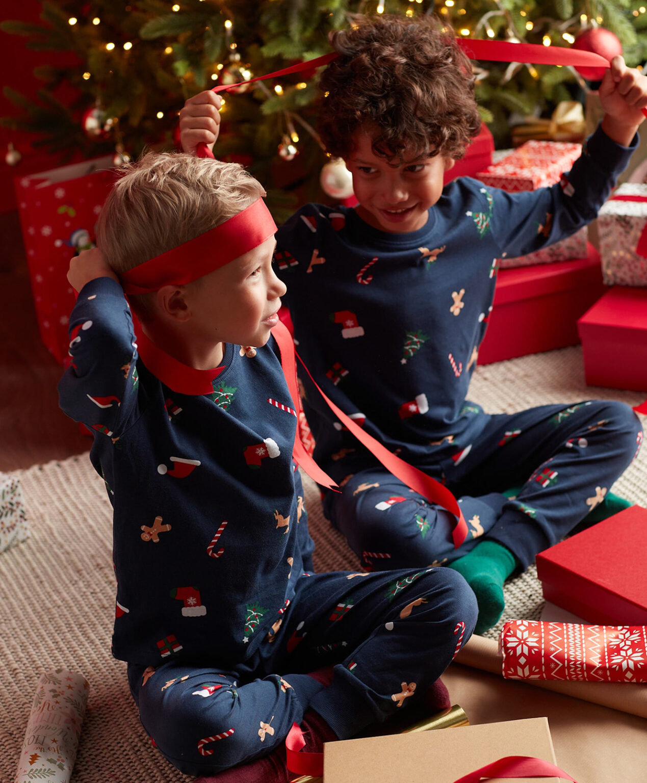 Piżama chłopięca 100% bawełny