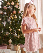 Sukienka dziewczęca różowa