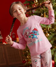 Piżama dziewczęca Stitch 100% bawełny