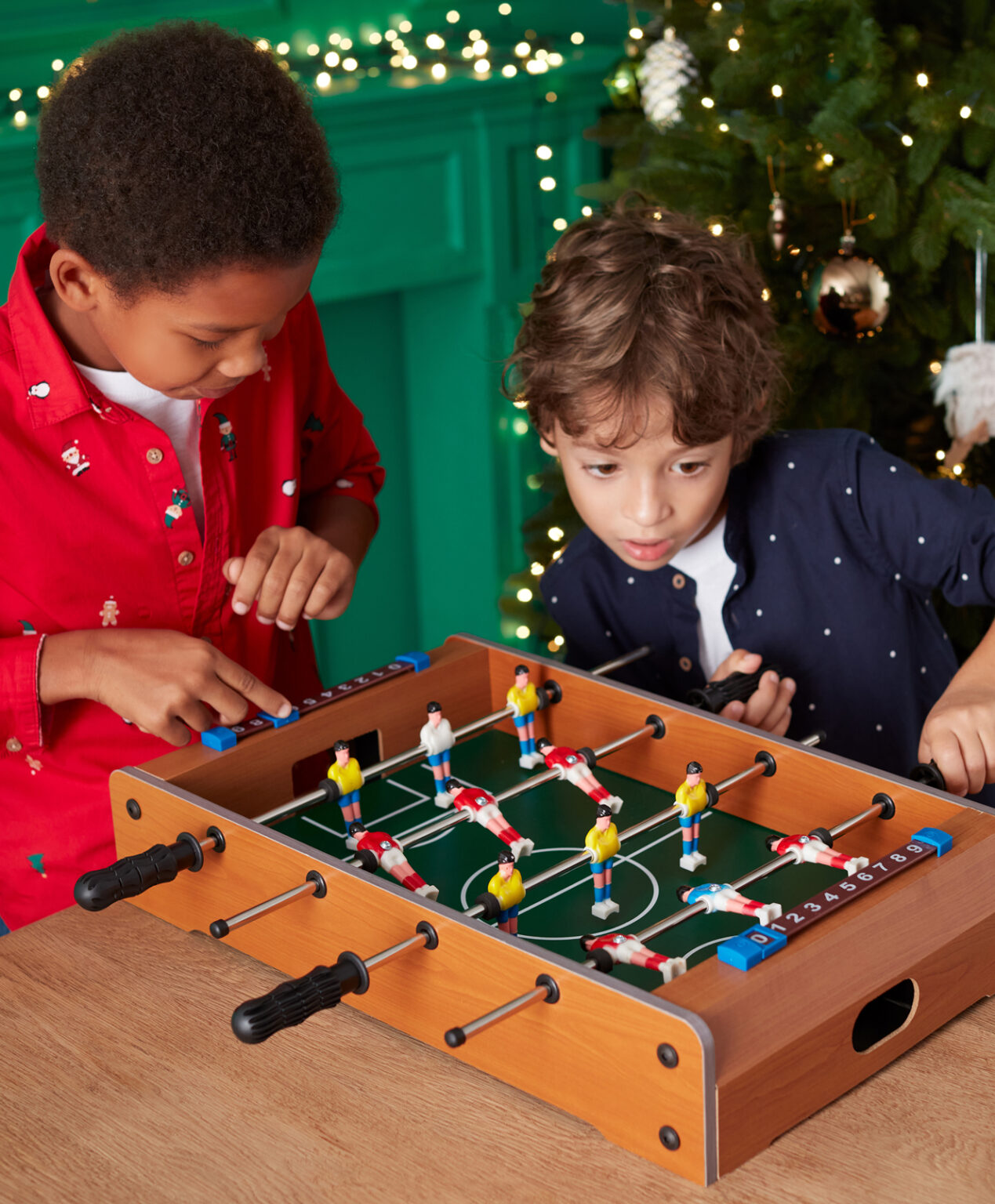  Piłkarzyki drewniane