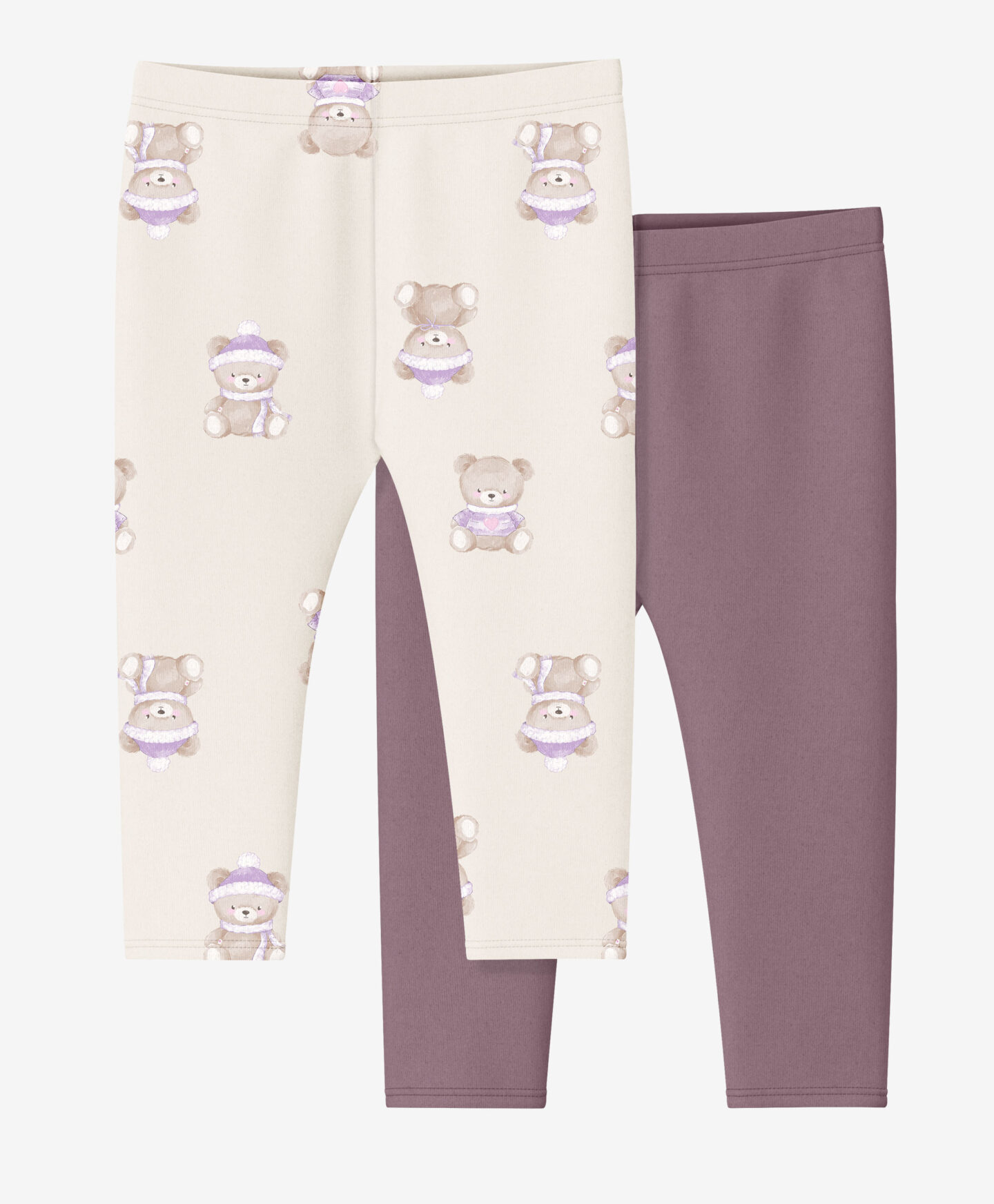 set due leggings da neonata