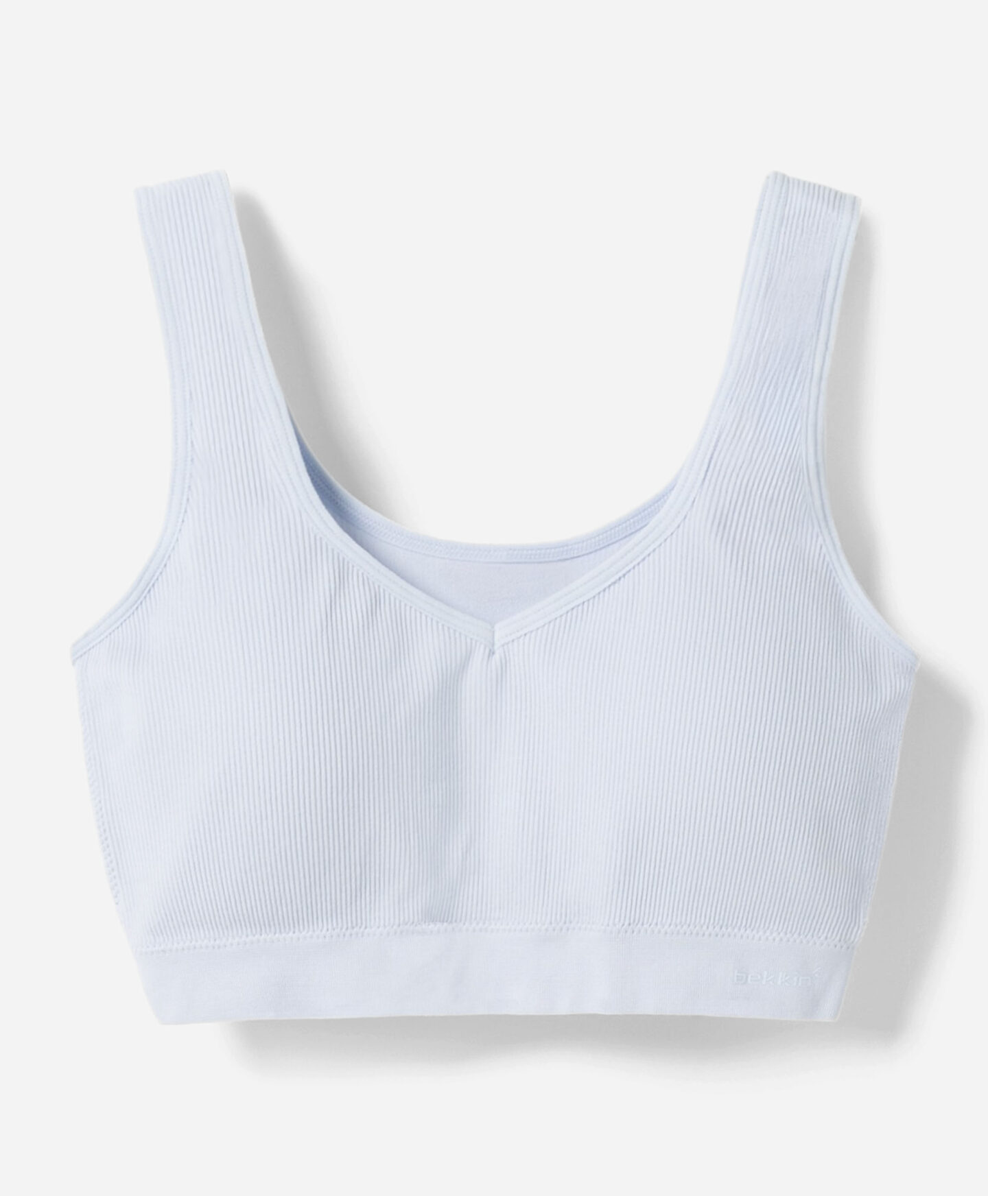 reggiseno sportivo azzurro bekkin