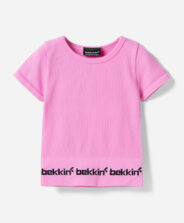 t-shirt bekkin rosa da bambina