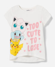 Koszulka dziewczęca Pokémon 100% bawełny