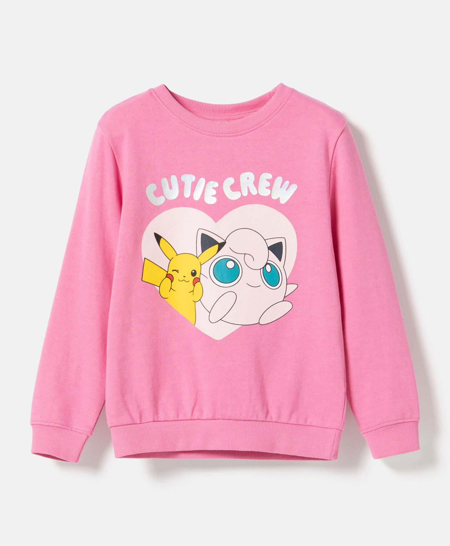 felpa rosa pokémon da bambina