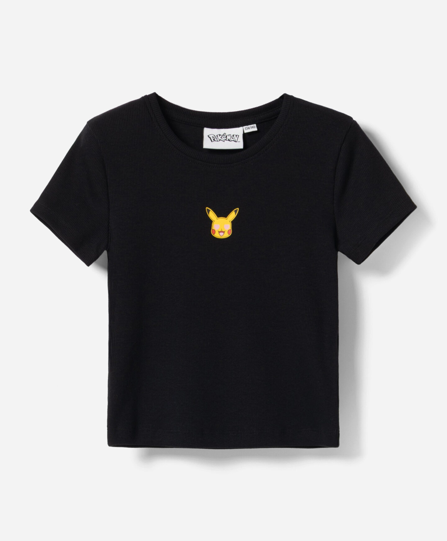t-shirt nera pokémon da ragazza