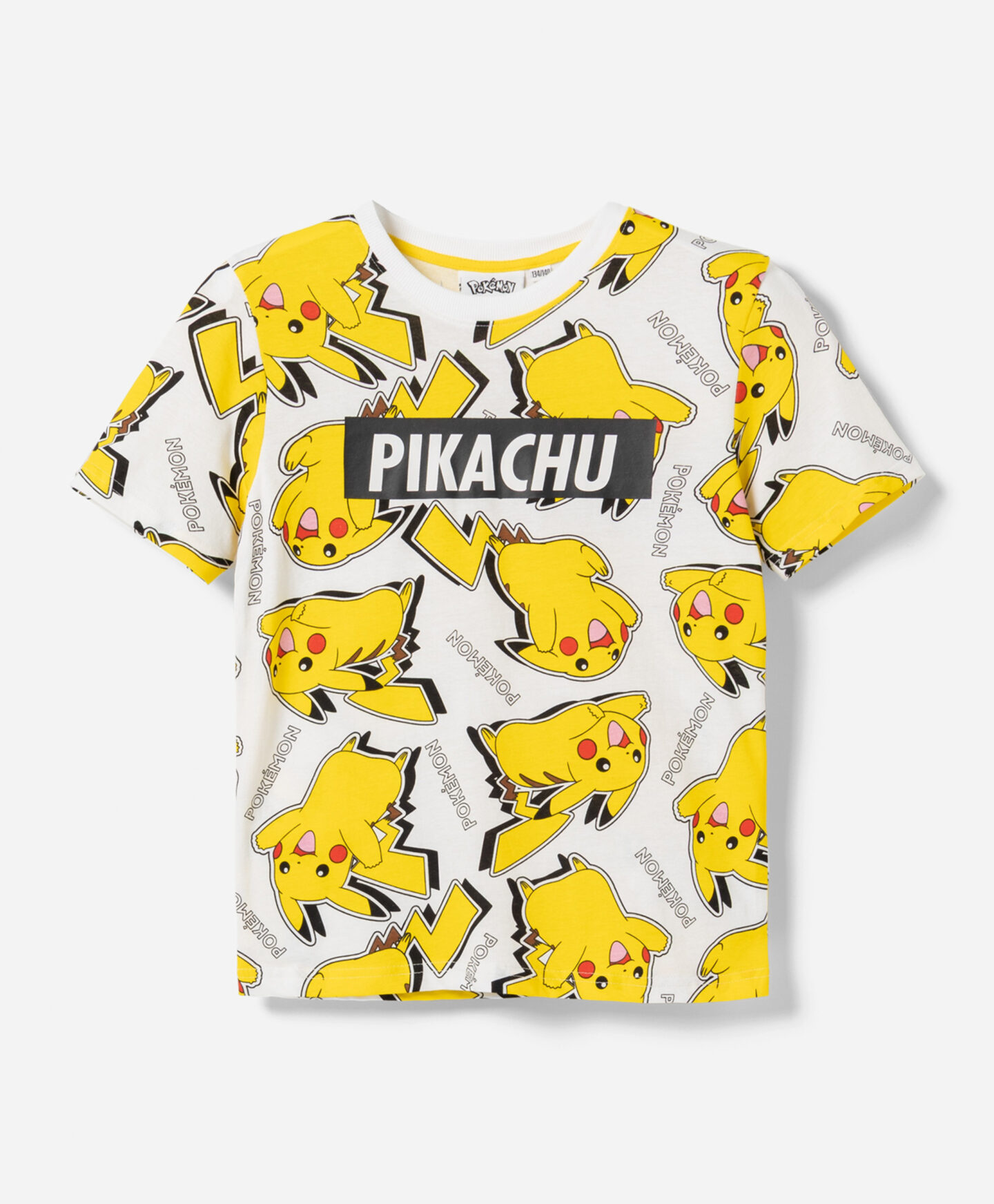 t-shirt bianca pokémon da ragazzo