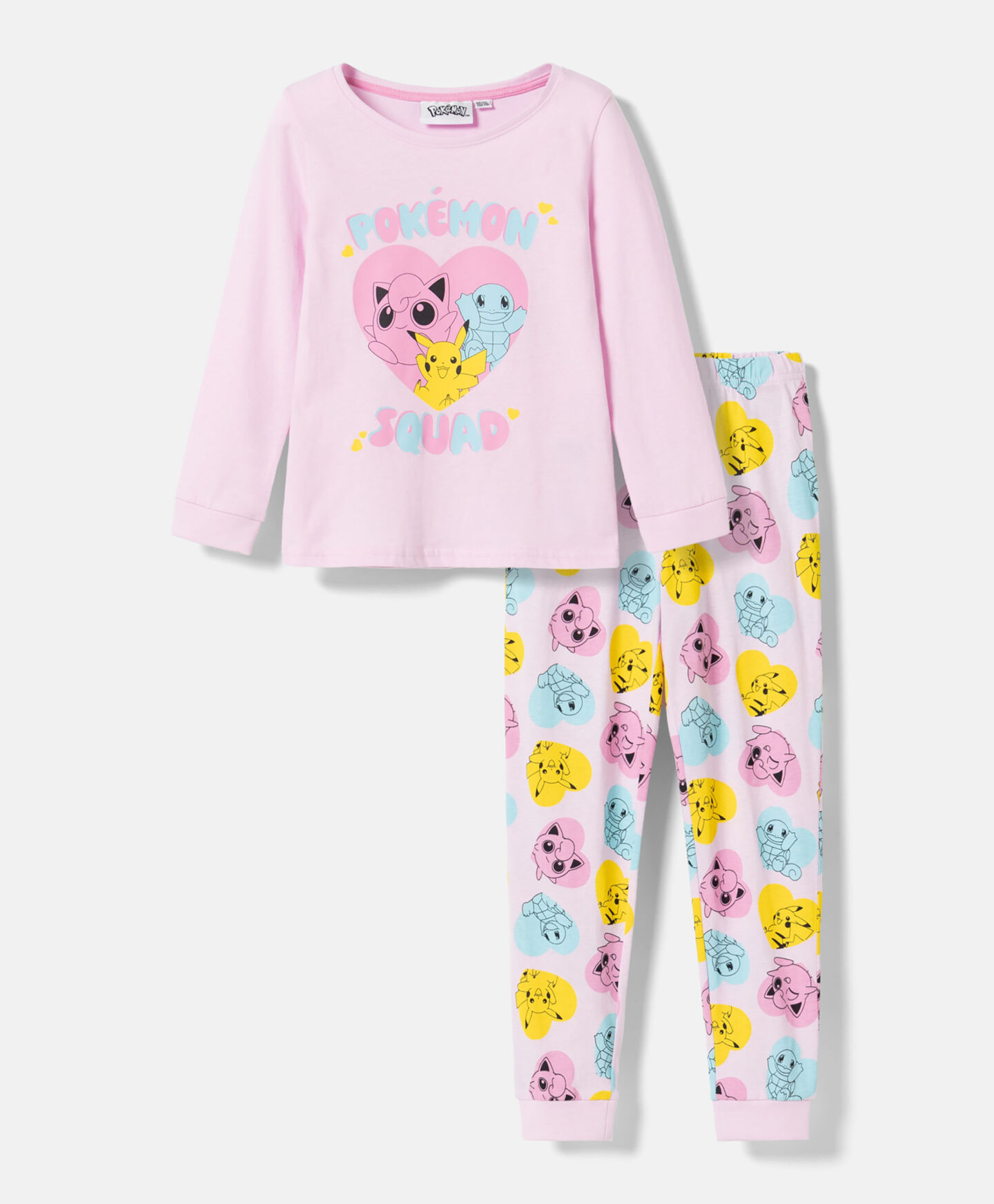 pigiama rosa pokémon da bambina