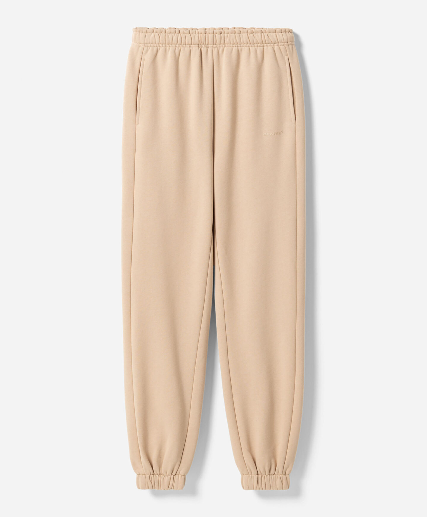 tuta beige bekkin da ragazza