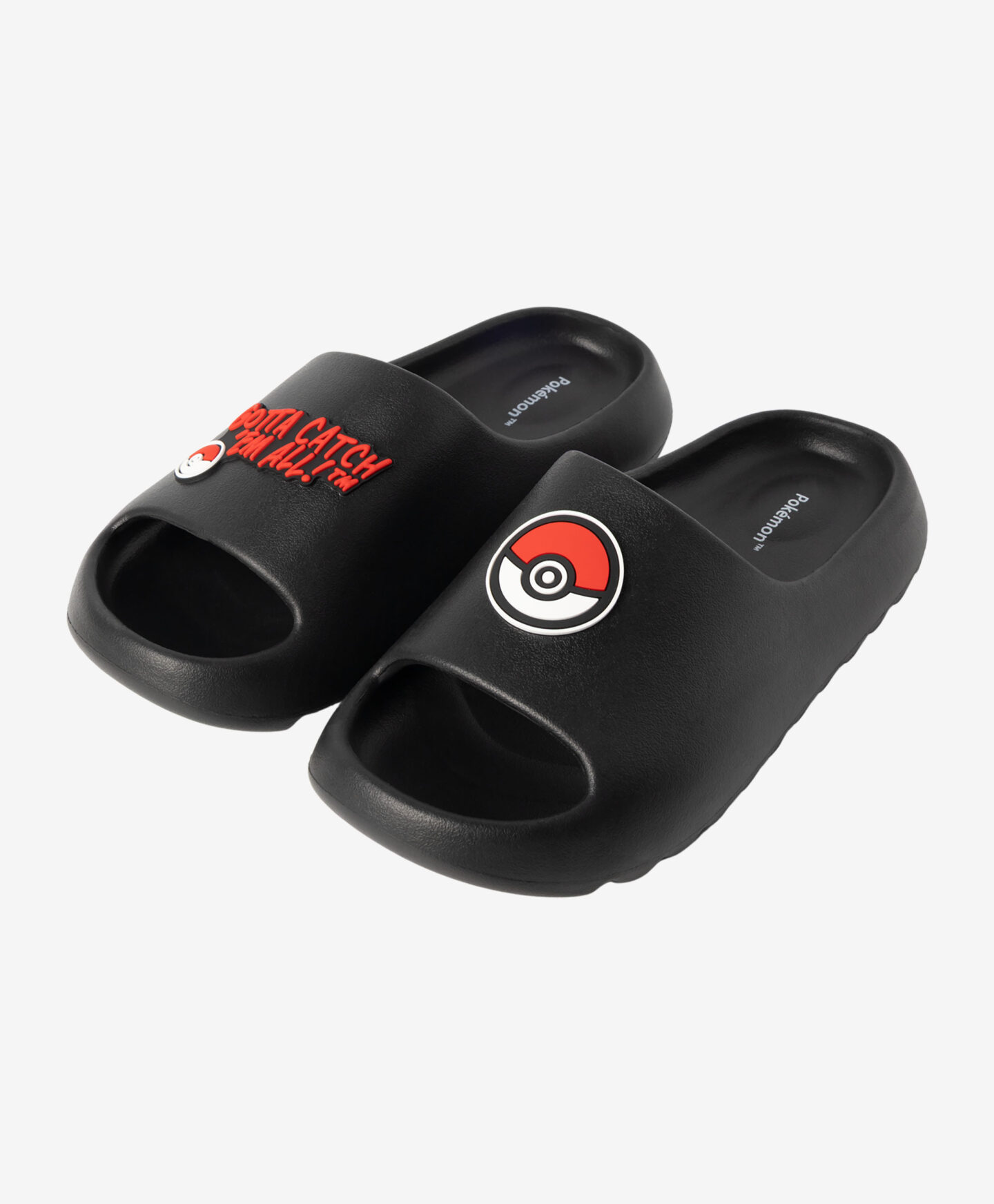 ciabatte nere pokémon da ragazzo