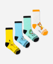 4-pak skarpetek chłopięcych Pokémon