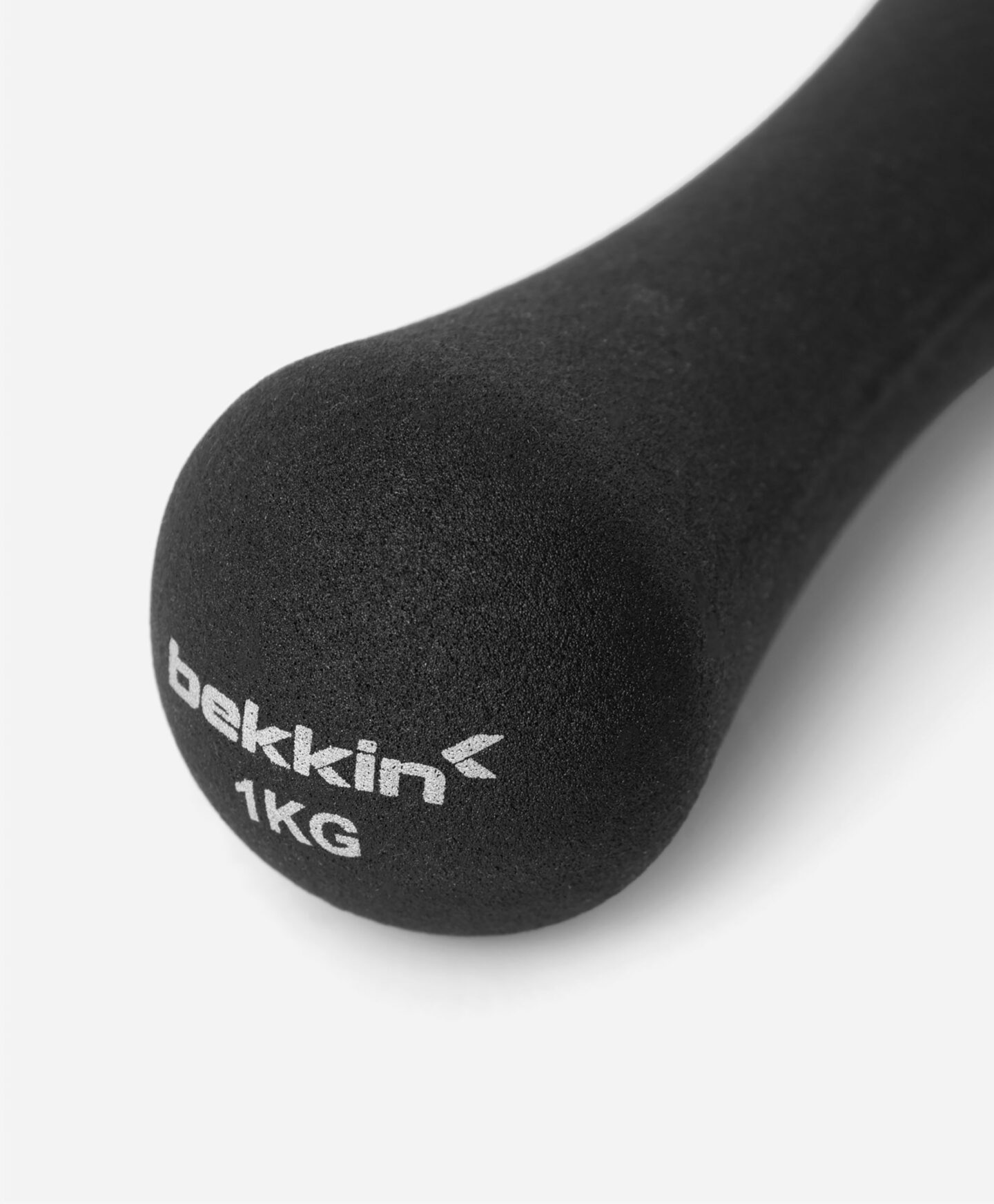 peso per palestra nero da un kg