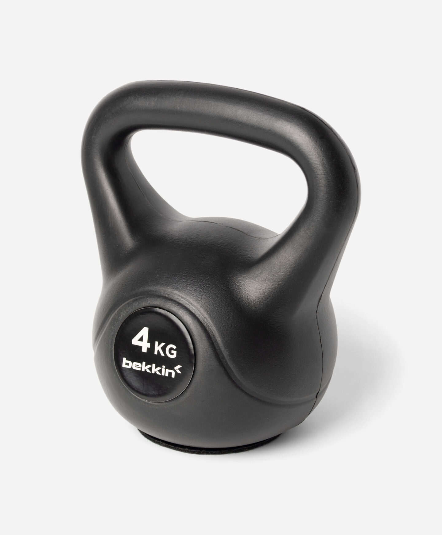 kettlebell nero da quattro kg