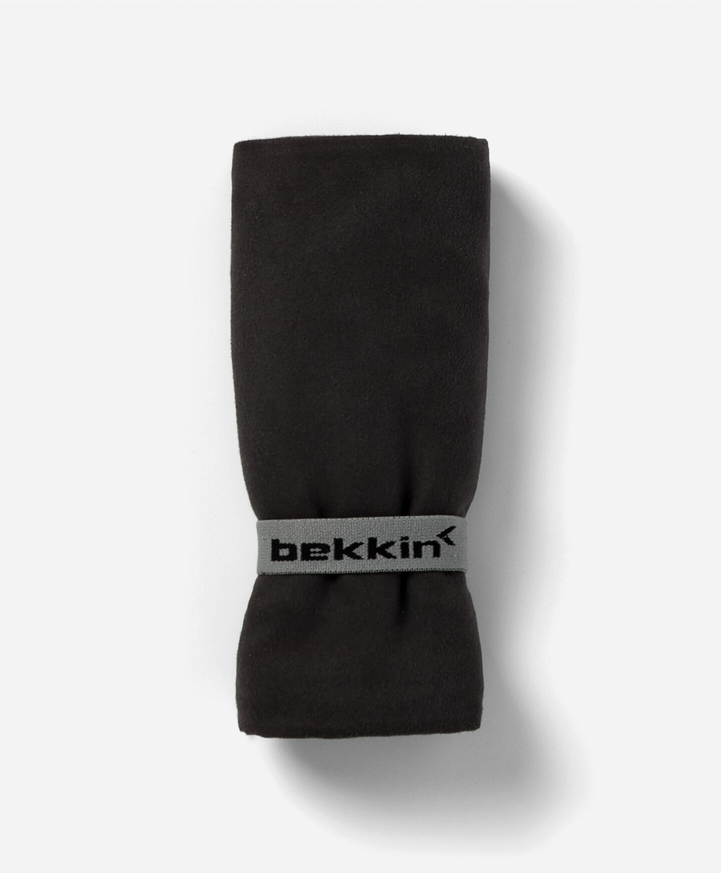 asciugamano nero da palestra