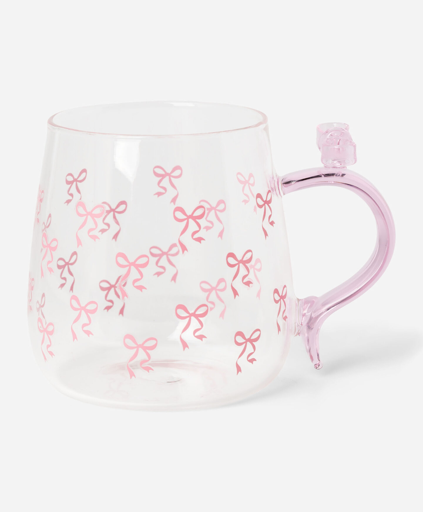 tazza con fiocchi rosa