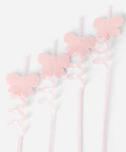 4-pak słomek z kokardami