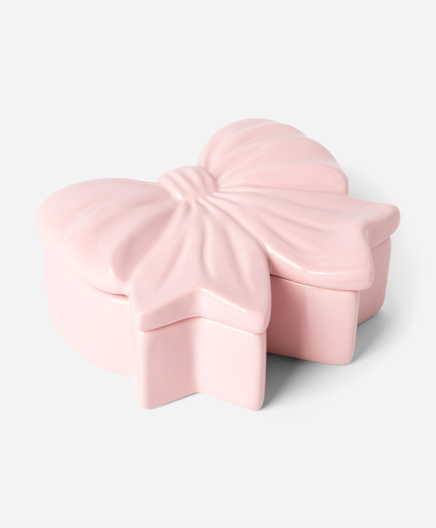 contenitore rosa a fiocco