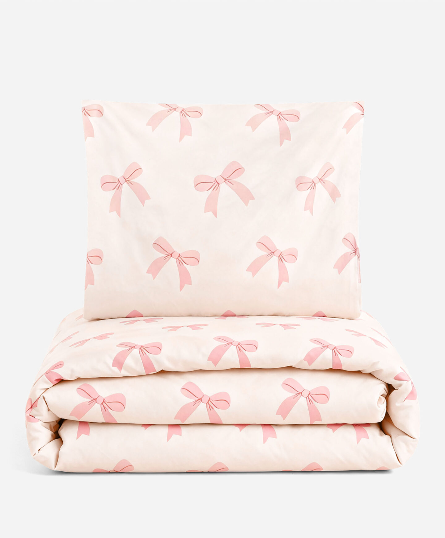 set letto singolo con fiocchi