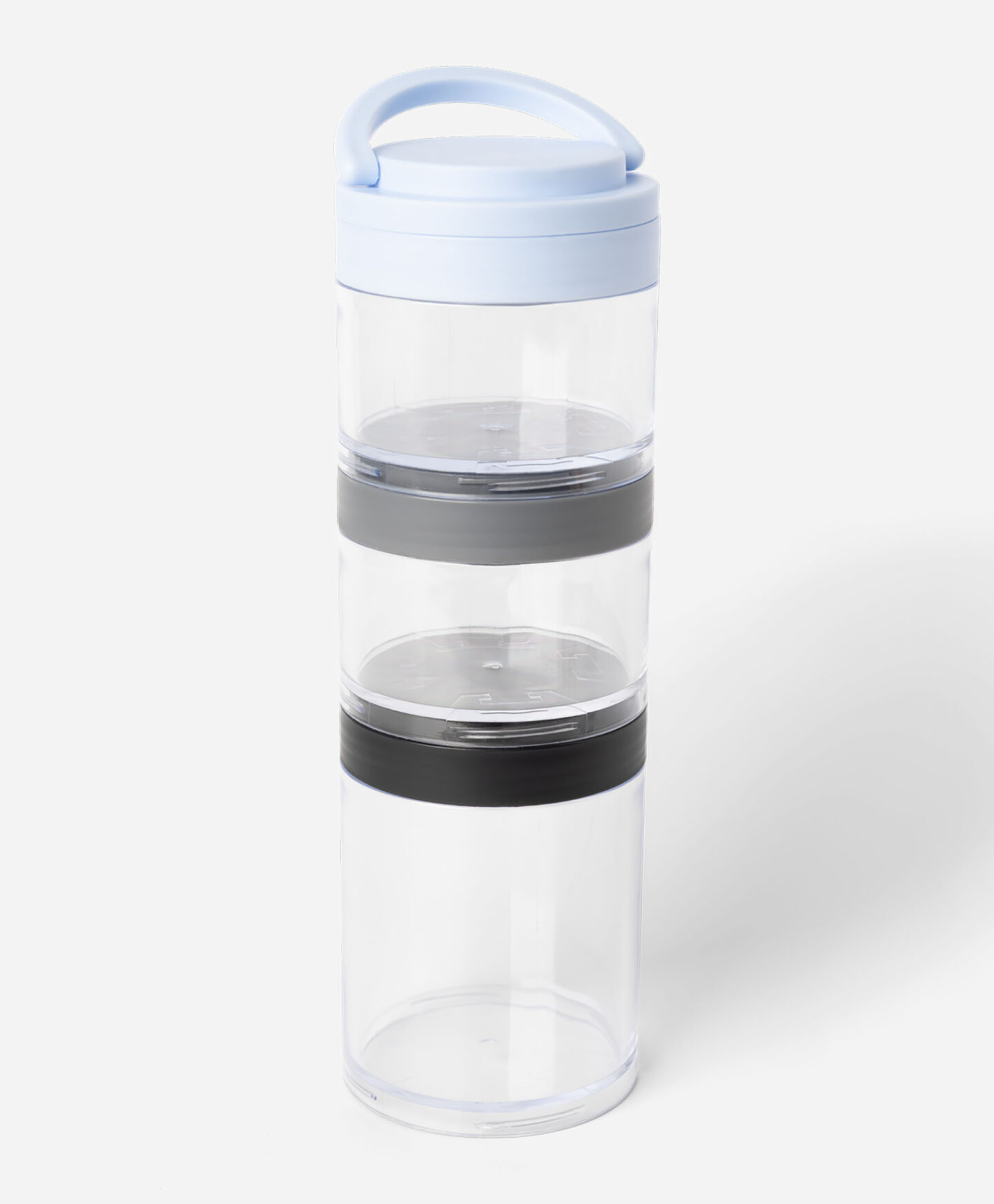 contenitore per snack triplo