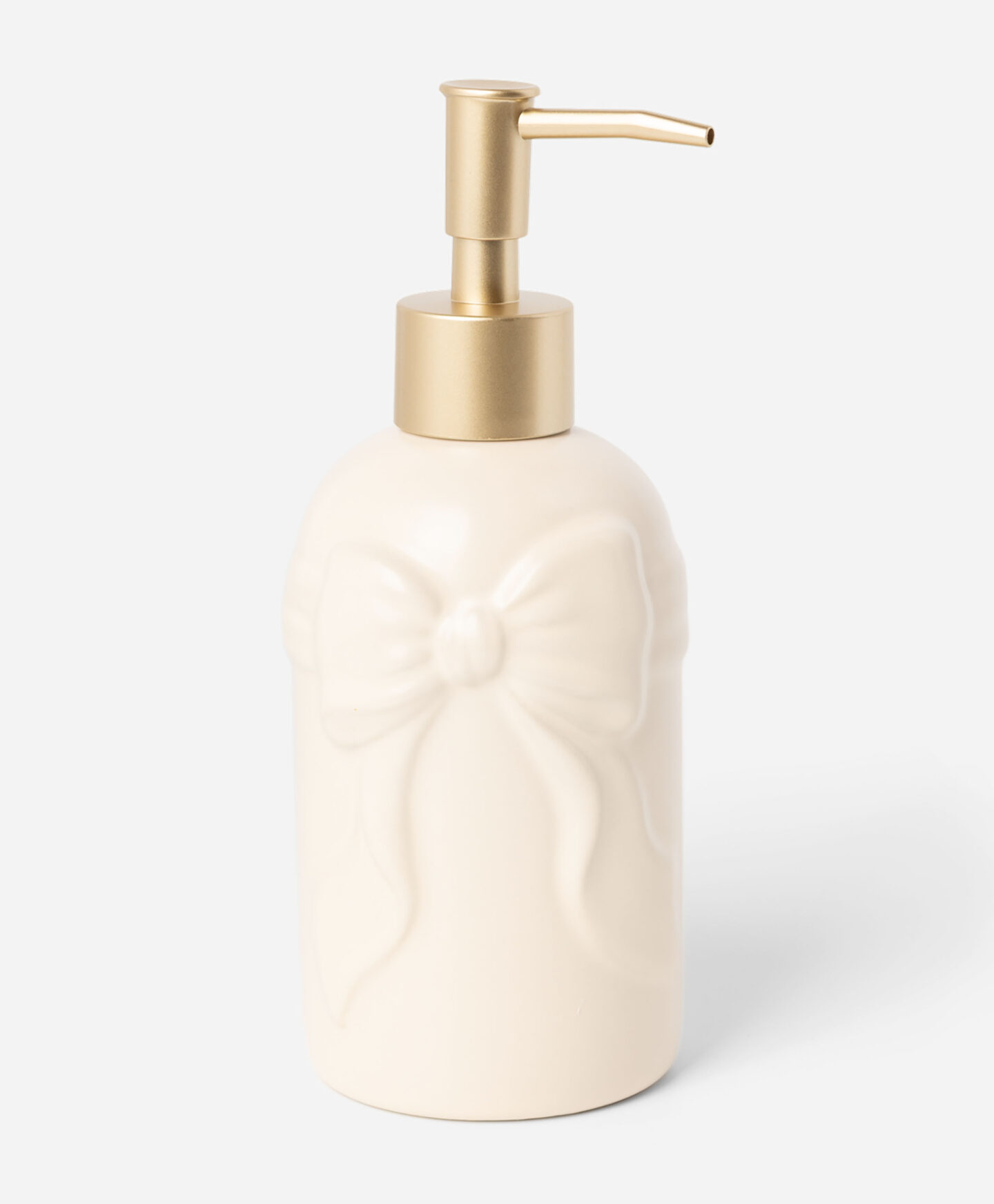 dispenser di sapone con fiocco