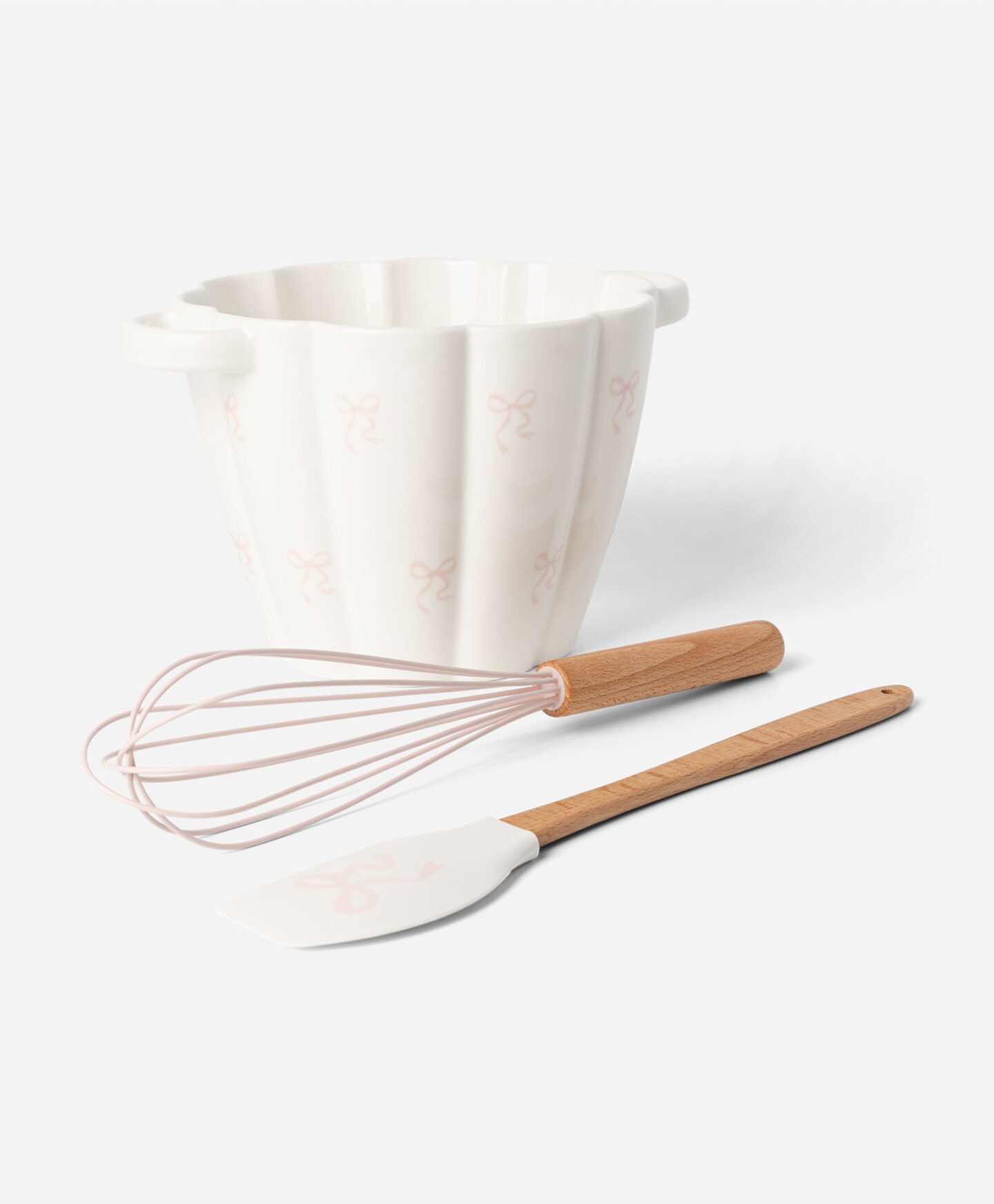 ciotola in ceramica con accessori