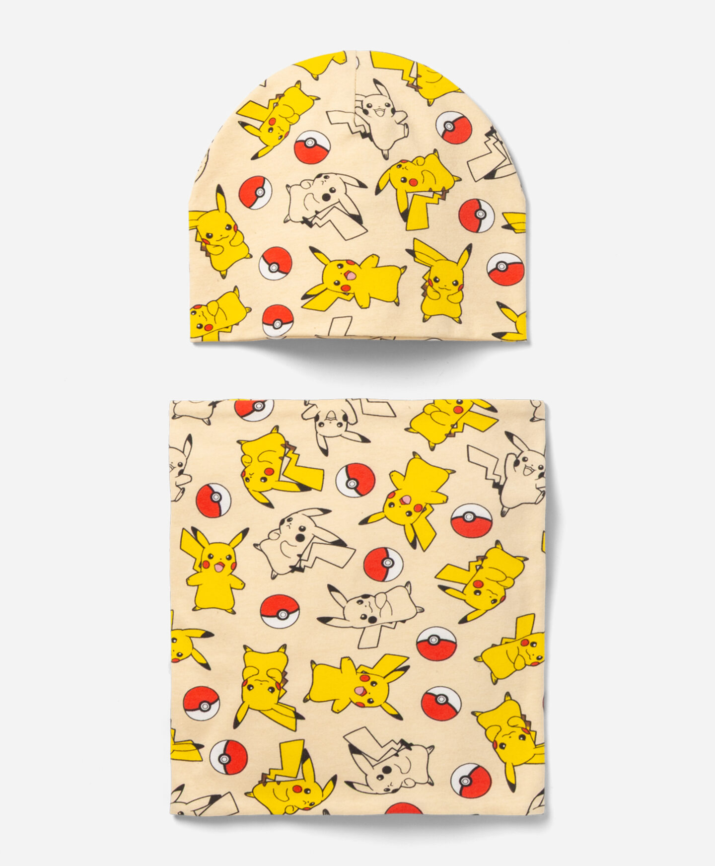 cappello e scaldacollo pokémon