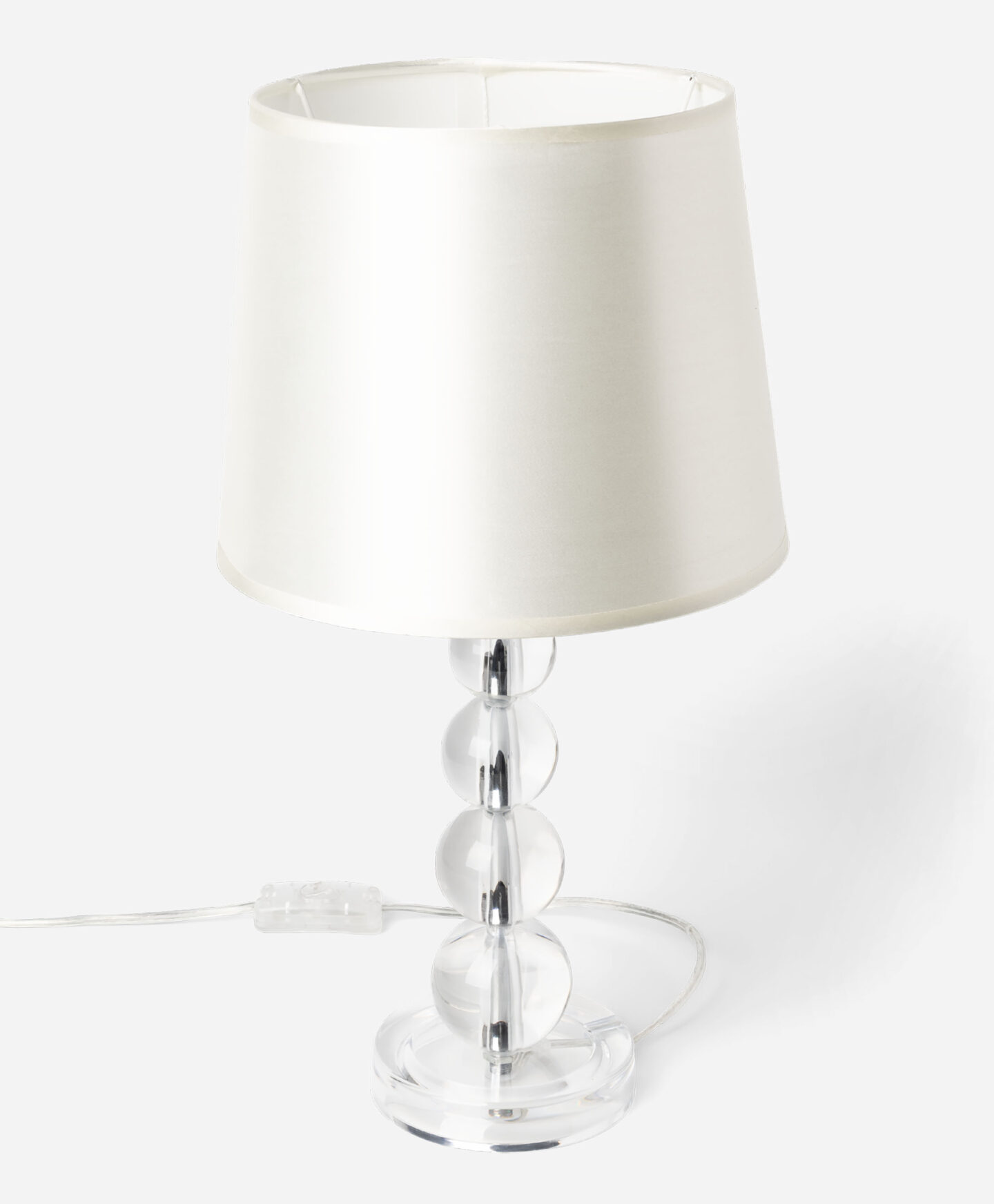 lampada da tavolo bianco perla