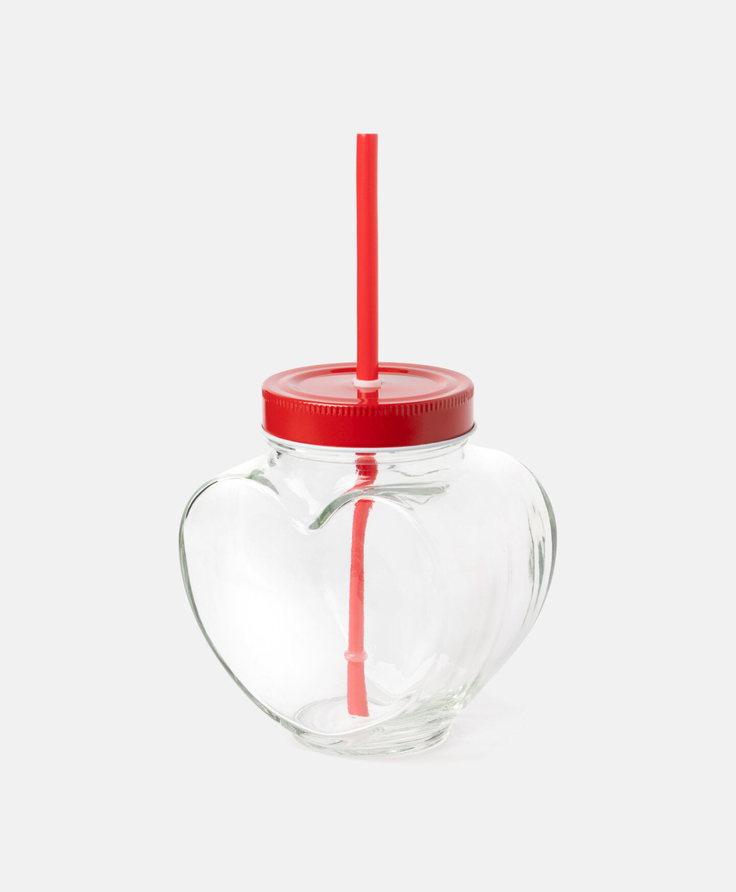 barattolo con coperchio rosso