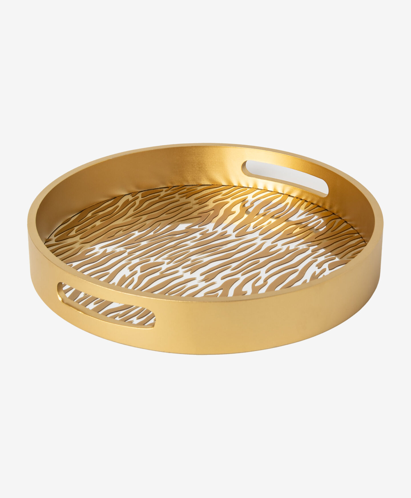 vassoio decorativo dorato