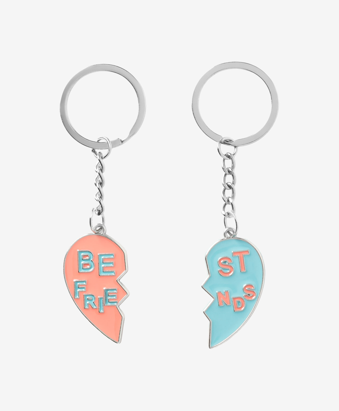 set portachiavi a cuore