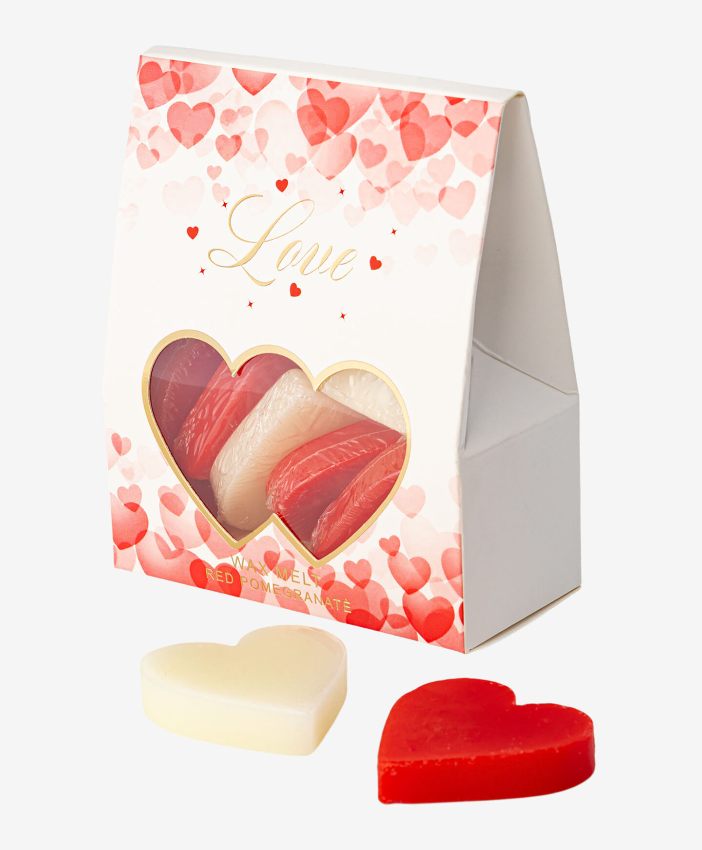 set candele profumate a cuore