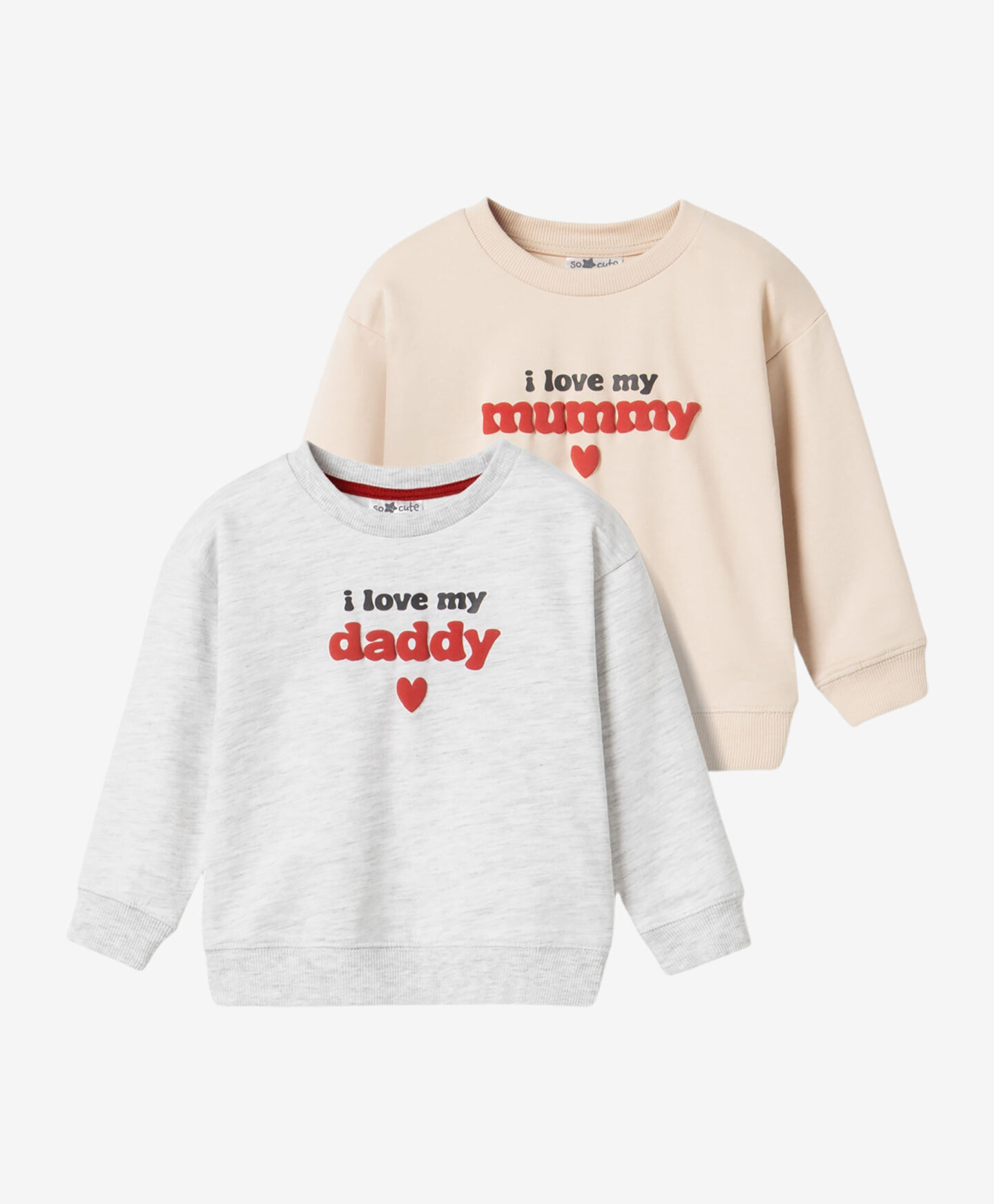 set di due felpe da neonato